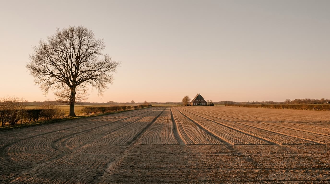 Felder im Ammerland bei Apen